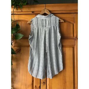 Girl Krazy Women Tops Button Down Shirts Multi Rayon SZ L